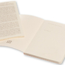 Moleskine - zápisníky Volant - 2ks světle zelené, čisté S