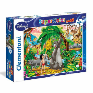 Maxi puzzle Kniha džunglí - 104 dílků  - 