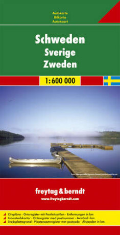 AK 06613 Švédsko 1:600 000 / automapa - neuveden